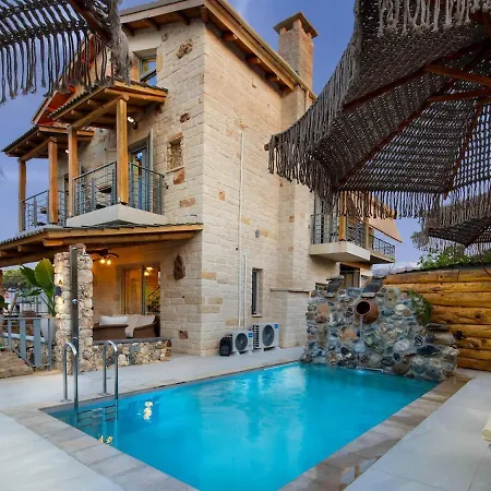 Villa Smaragda Stone Retreat With Private Pool