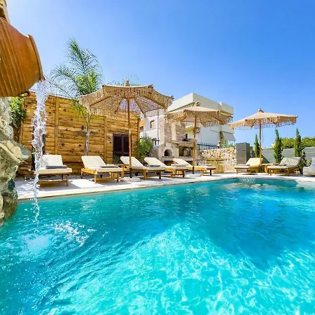 Smaragda Stone Retreat With Private Pool Villa Chania (Crete)