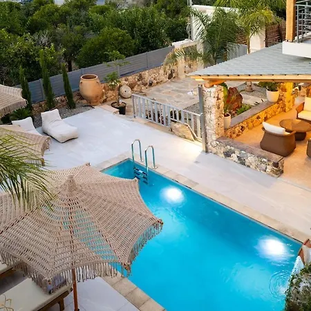 Smaragda Stone Retreat With Private Pool Chania (Crete)